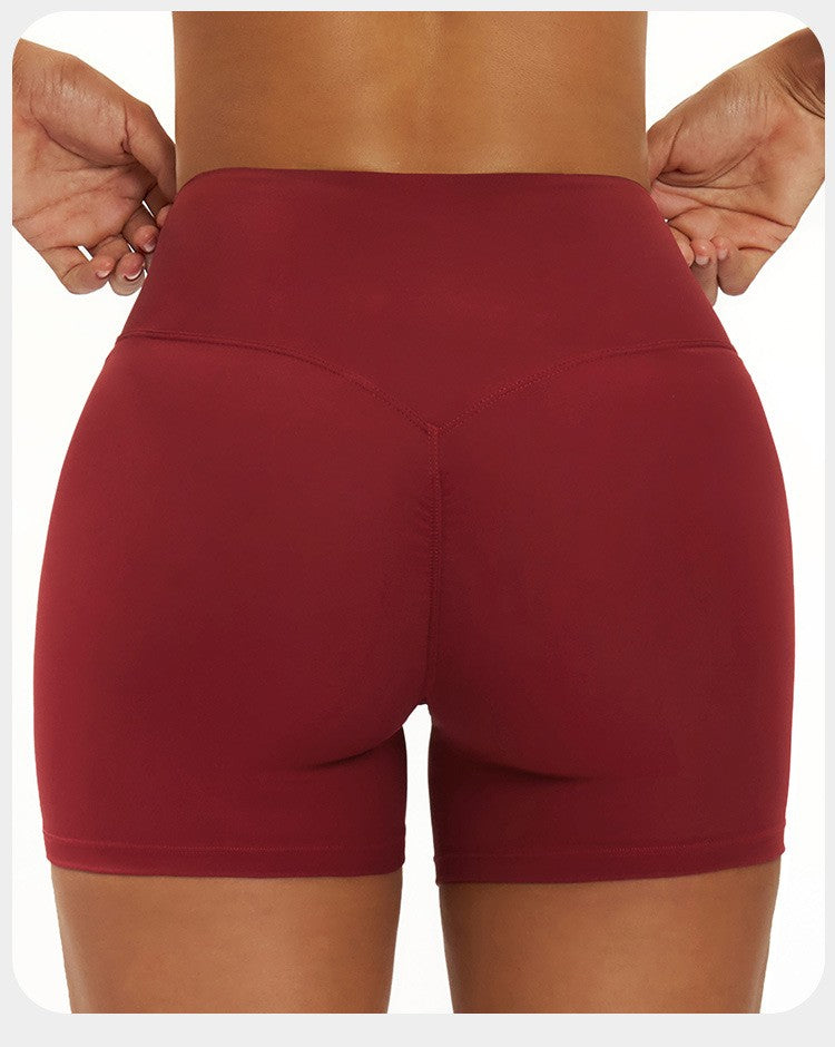 SWELTERING Gym Fitness Shorts Running Cycling Sports Shorts Breathable Workout Short Leggings High Waist Fitness Yoga Shorts