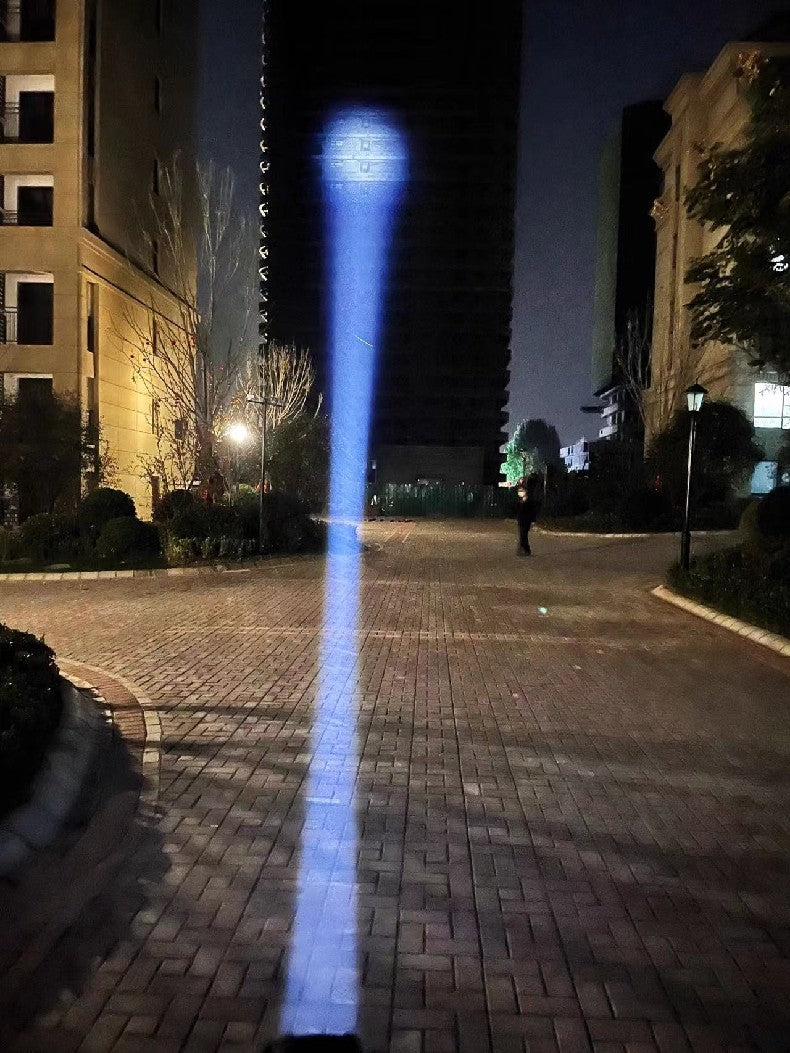 20000000LM Most Powerful LED Flashlight Rechargeable Type-c Flashlight Long Range 2000M Tactical Torch Light For Fishing Hunting