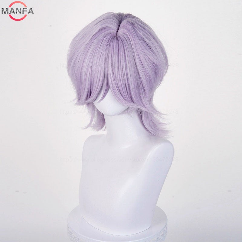 Current fashion trend music singer team role-playing wig Heat Resistant Synthetic Hair Anime Wigs +Wig Cap