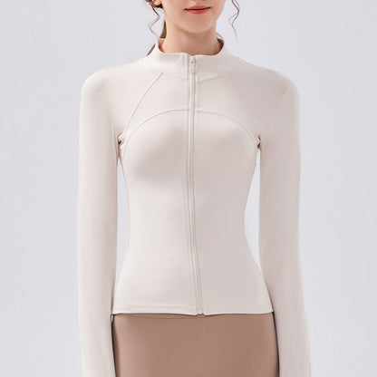 Women's Sports jackets Quick-drying Running Training Coat Fitness Top Gym Jacket Long Sleeve Sports Jacket Workout Sweatshirt