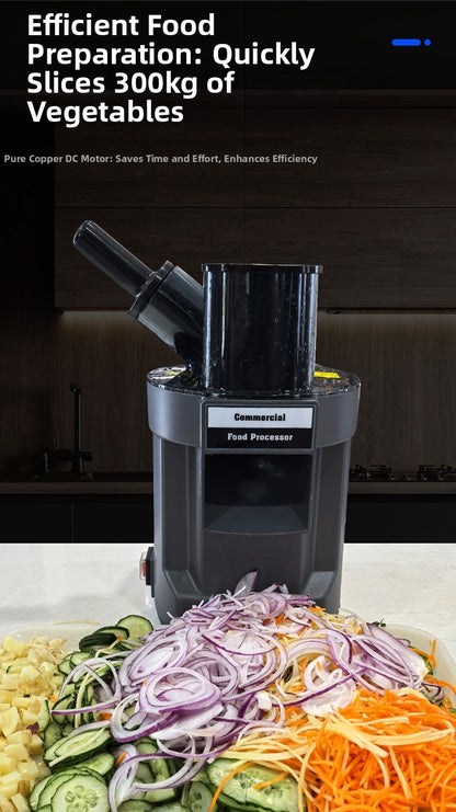 4-in-1 Electric Vegetable Chopper Automatic Food Processor Small Appliance for Cooking Heavy-Duty Meat Grinder for Home