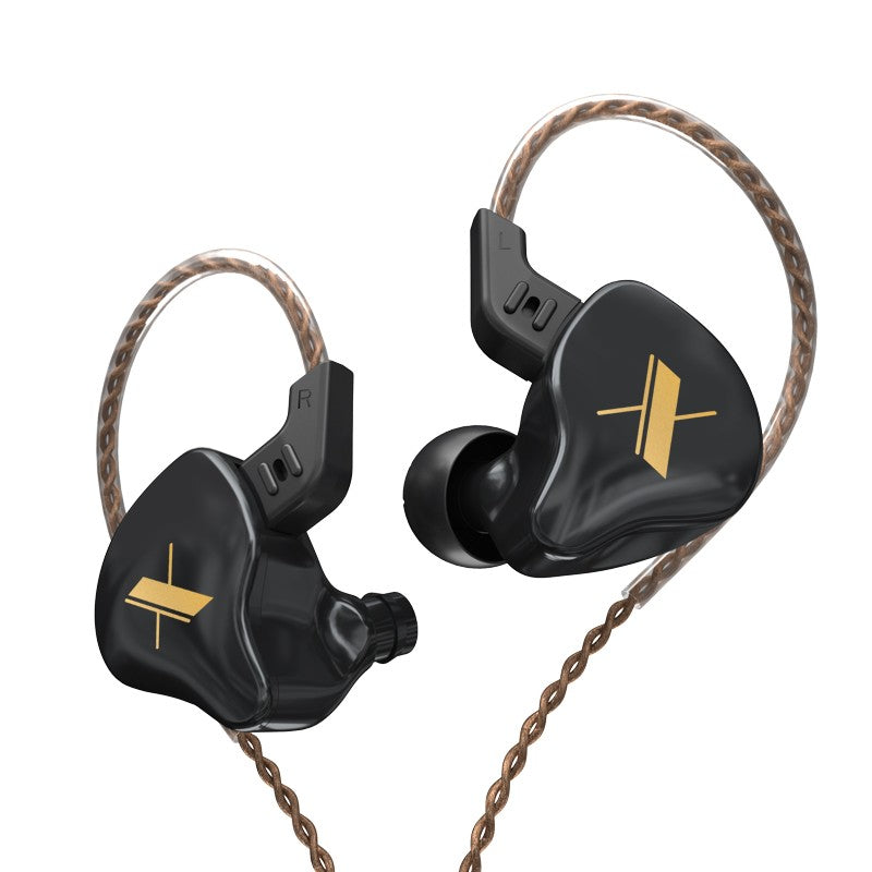 KZ EDX Wired Headset In-Ear Monitor Earbuds Earphones Detachable Cable Sport Game Noice Cancelling Headphone With Microphone