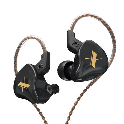 KZ EDX Wired Headset In-Ear Monitor Earbuds Earphones Detachable Cable Sport Game Noice Cancelling Headphone With Microphone