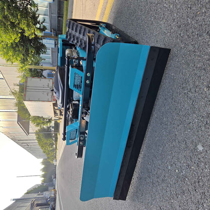 Controle remoto totalmente automático especial para remoção de neve no inverno, cortador de grama inteligente com esteira para pomares