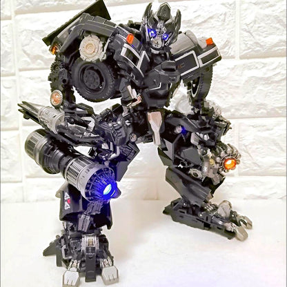 Brinquedos de Transformação Robô BMB Ironhide LS09 Autobots AW01 Modelo de Carro de Deformação Boneco de Ação