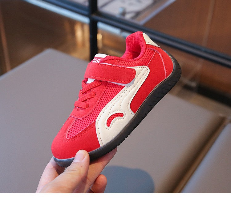 Children Sneakers Autumn New Soft Sole Lightweight Non Slip Girls Running Shoes Fashion Cross Tied Comfortable Boys Casual Shoes