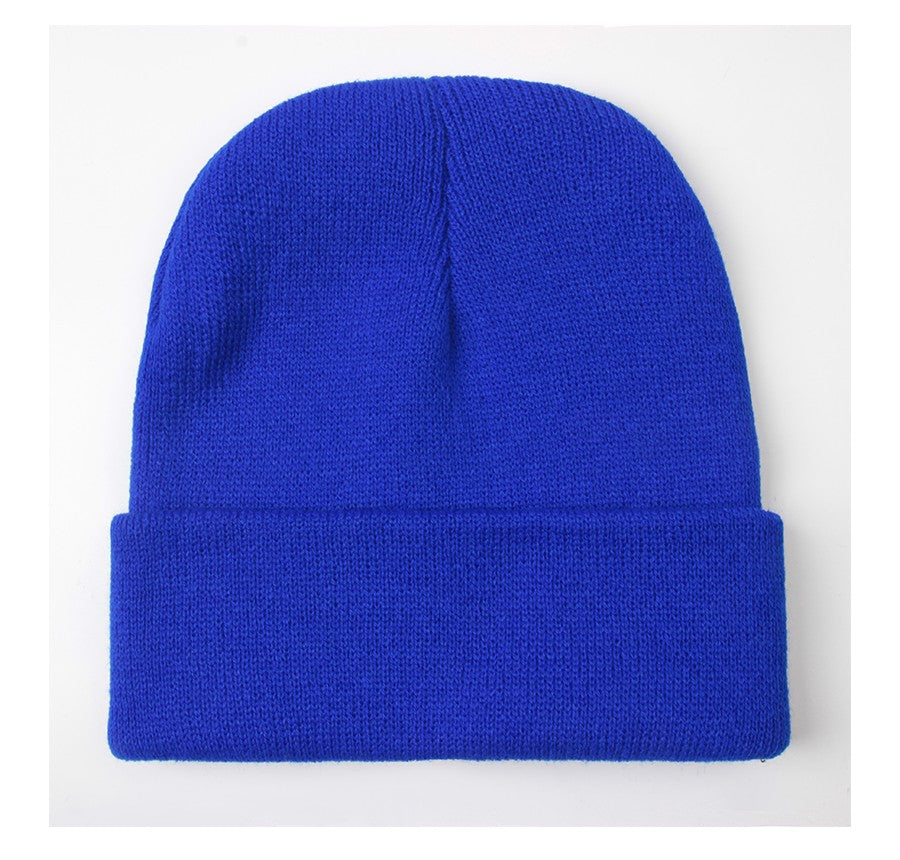 Touca Sólida Unissex Outono Inverno, Mistura de Lã, Macia e Quente, Boné de Tricô Masculino Feminino, Gorro, Toucas de Esqui, 24 Cores
