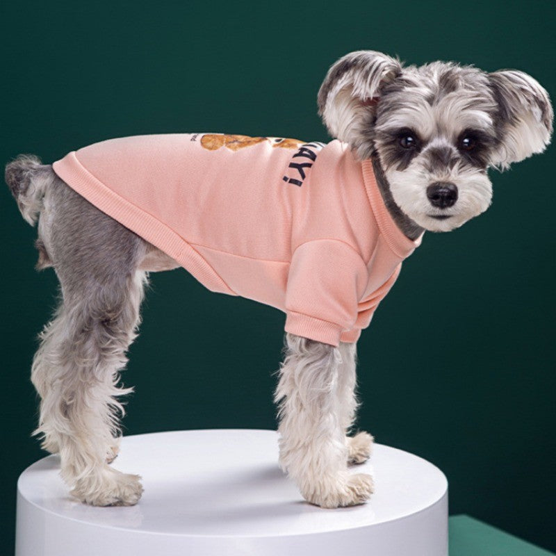 Cachorros Inverno Roupa Fofa Filhote Blusão Quente Casaco de Urso para Cães Pequenos e Médios Gatos Casaco Fantasia de Chihuahua
