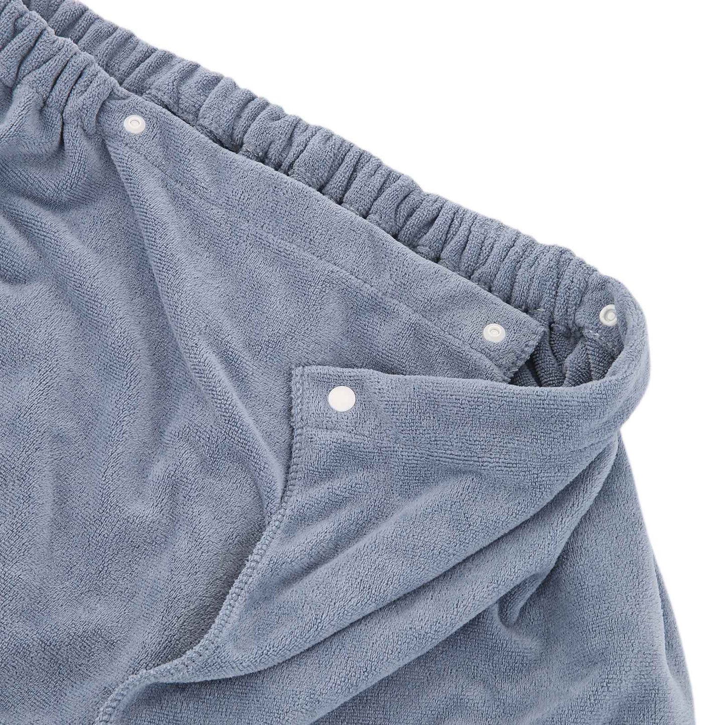 Sexy Sleep Bottoms Man Microfiber Pajamas Men Nightwear Short towel Pants Side Split Bathrobe Culottes Soft Thick