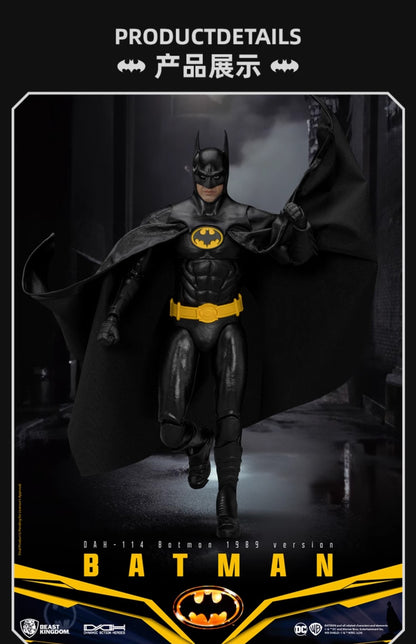 Dc Figures Beast Kingdom Bell Keaton Pattinson Clooney Batman Action Figurebatman Figure Dc Action Figures Model Gift Original
