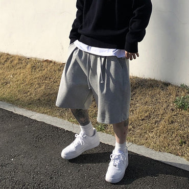Men's summer Gym Fitness Loose Shorts Casual Street Hip Hop Workout Bodybuilding Breathable Short Pants Boardshorts Sweatpants