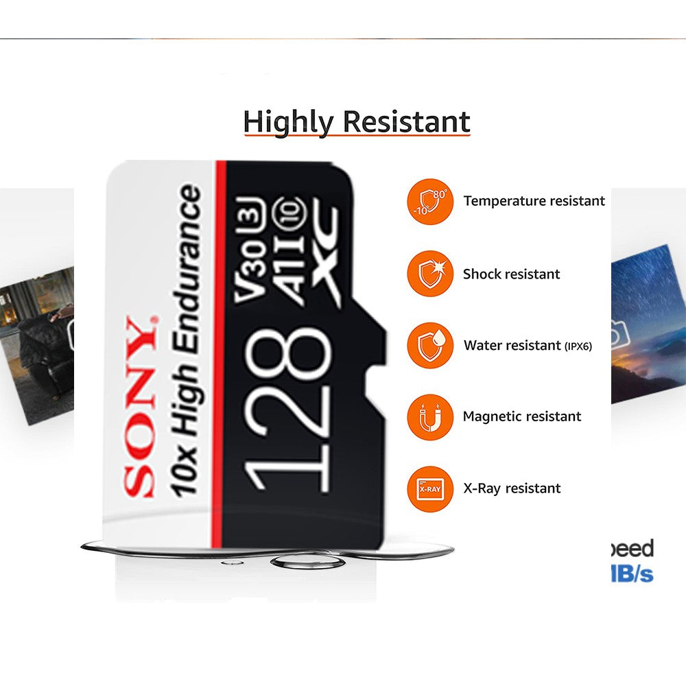 Cartão de Memória SONY Classe 10 de Alta Velocidade Mini Cartão SD 64GB 128GB 256GB 512GB 1TB 2TB Cartão TF Flash