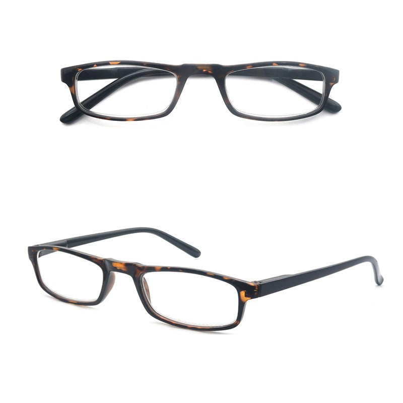 Women Men Reading Glasses Classic Small Rectangle Frame Spring Hinge Ulrta Comtable Wear Readers Eyeglass with Diopters