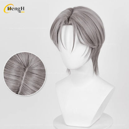 Em estoque Anime Till Ivan Luka Sua Mizi Perucas Sintéticas de Anime para Cosplay Cabelo Resistente ao Calor Perucas de Festa de Halloween + Touca de Peruca Grátis