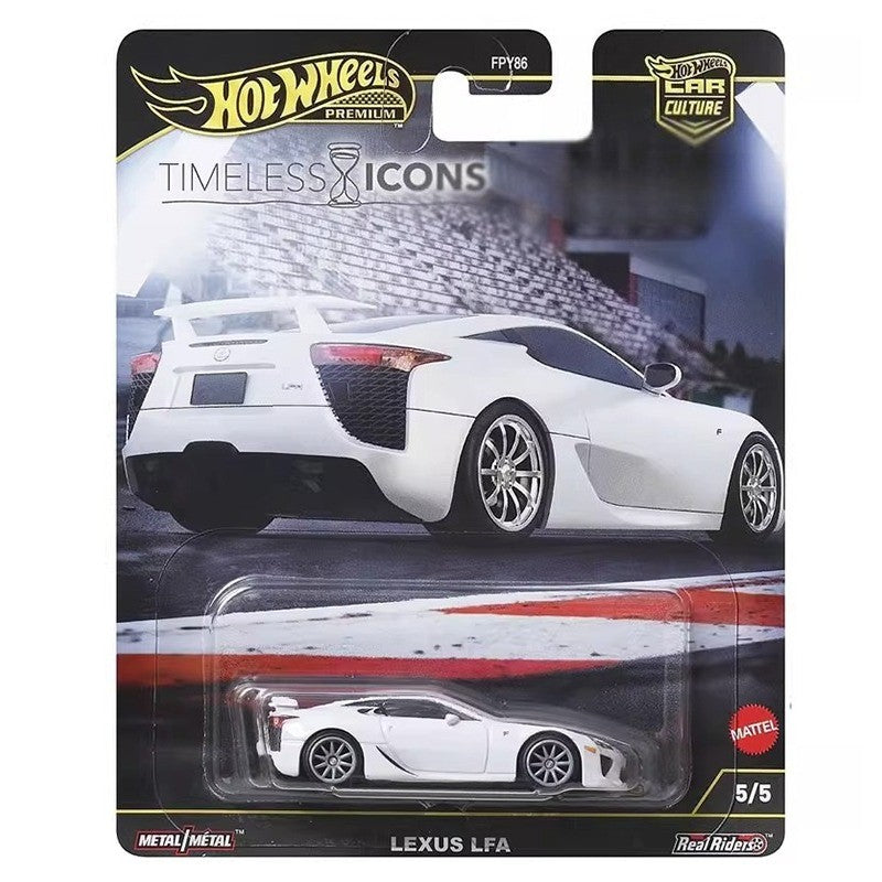Hot Wheels Premium FPY86 Timeless Icons, Nissan Koenigsegg Ferrari F50 Lexus Porsche, Carro de Liga Fundida em Escala 1:64 para Colecionadores