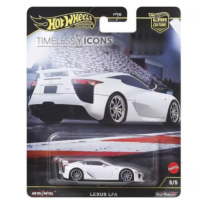 Hot Wheels Premium FPY86 Timeless Icons, Nissan Koenigsegg Ferrari F50 Lexus Porsche, Carro de Liga Fundida em Escala 1:64 para Colecionadores