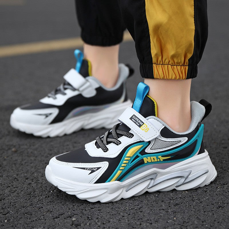 Kids Sneakers Mesh Breathable Non-slip Running Shoes Fashion Lightweight Original Outdoor Sports Tennis Shoes for Children