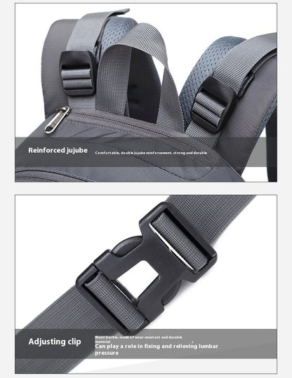Mochila de Caminhada 40L para Acampamento ao ar livre, Escalada, Viagem, Bolsa para Computador, Masculina e Feminina, Mochilas Esportivas de Grande Capacidade