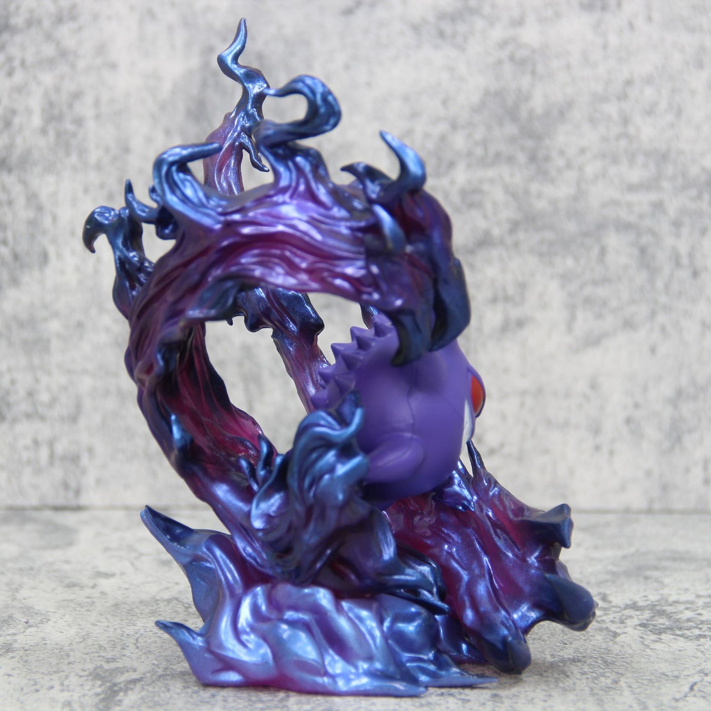 Estatueta de Pokémon Gengar de 18cm, Modelo de Ação de Anime, Estátua Colecionável para Exibição, Presente de Halloween, Natal e Aniversário