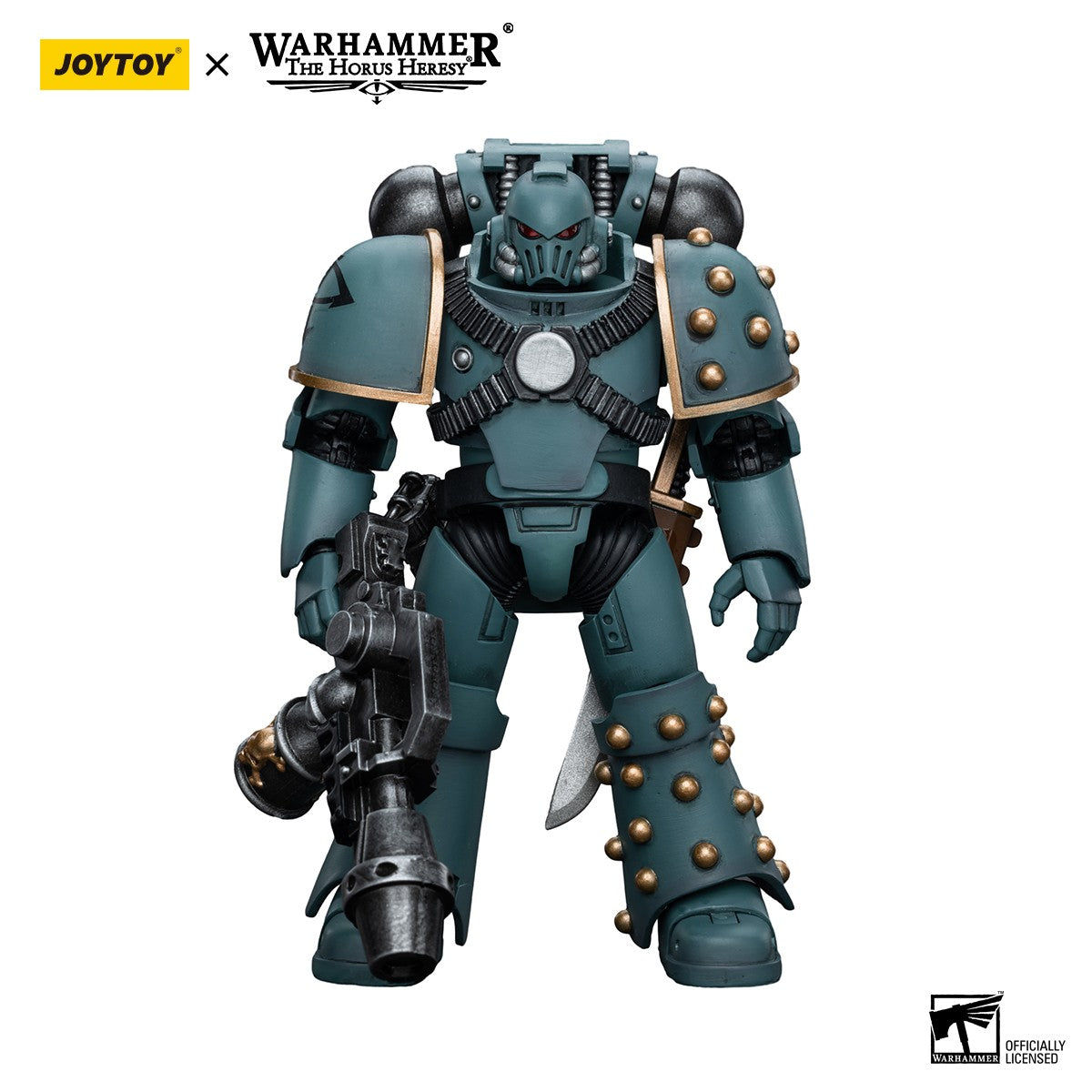 JOYTOY Warhammer 40k 1/18 Bonecos de Ação Anime 12cm Sons of Horus MKIV Esquadrão Tático Coleção Modelos Brinquedos