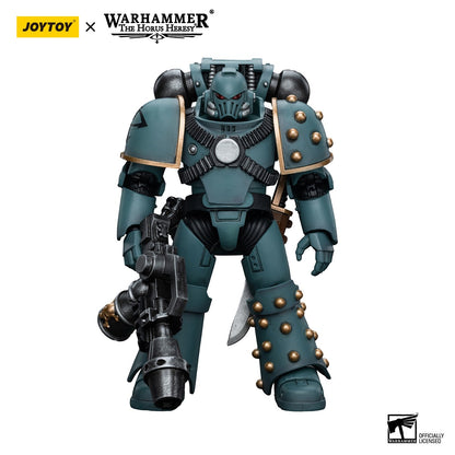 JOYTOY Warhammer 40k 1/18 Bonecos de Ação Anime 12cm Sons of Horus MKIV Esquadrão Tático Coleção Modelos Brinquedos