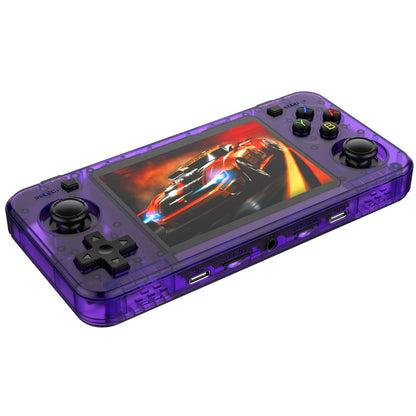 BOYHOM Green R3 6H Retro Video Game Console 3.5‘’ IPS Screen RK3326 3000 mAh Open Linux System Portable Player 64GB 128GB