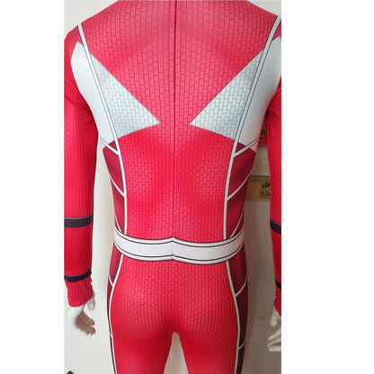 Power Samurai Sentai Shinkenger Rangers Costume Adult KidsSuperhero Cosplay Halloween Birthday Party Zentai Suit Jumpsuit