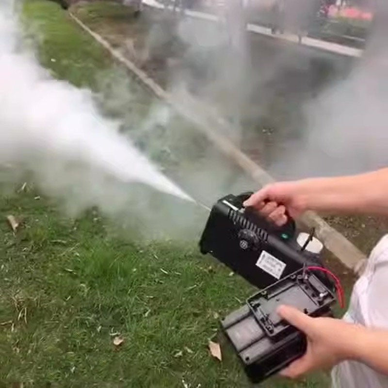12V smoke machine low voltage car sprayer outdoor photography smoke machine mobile smoke machine without battery