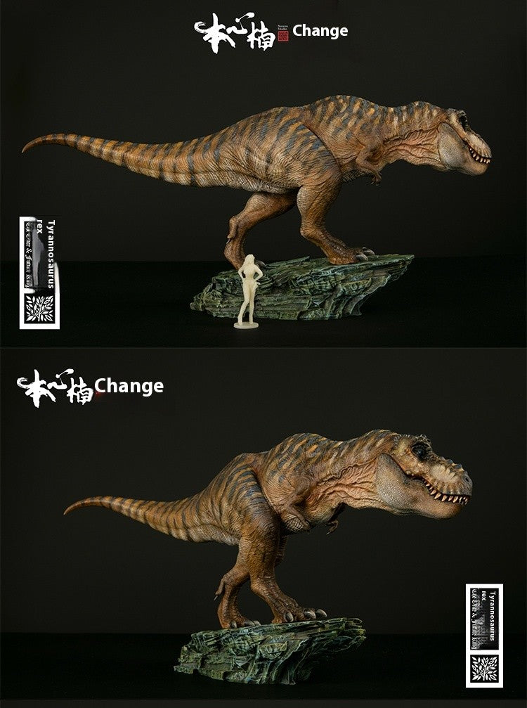 Tiranossauro Rex Eterno Rei Dinossauro Adulto e Infantil Modelo de Brinquedo Figura Enfeite de Mesa Coleção Presente de Festival Surpresa