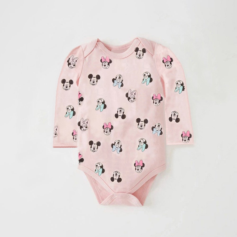 Minnie Baby Girl Rompers Spring Summer Newborn Baby Boy Jumpsuit Infant Baby Clothes