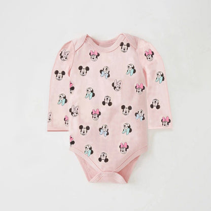 Minnie Baby Girl Rompers Spring Summer Newborn Baby Boy Jumpsuit Infant Baby Clothes