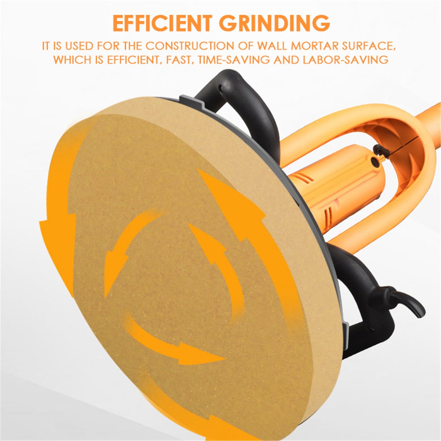 Máquina de Reboco de Parede com Colher de Pedreiro para Argamassa de Concreto Elétrica 220V 1700W com Misturador de Concreto 80-200RPM Máquinas de Construção