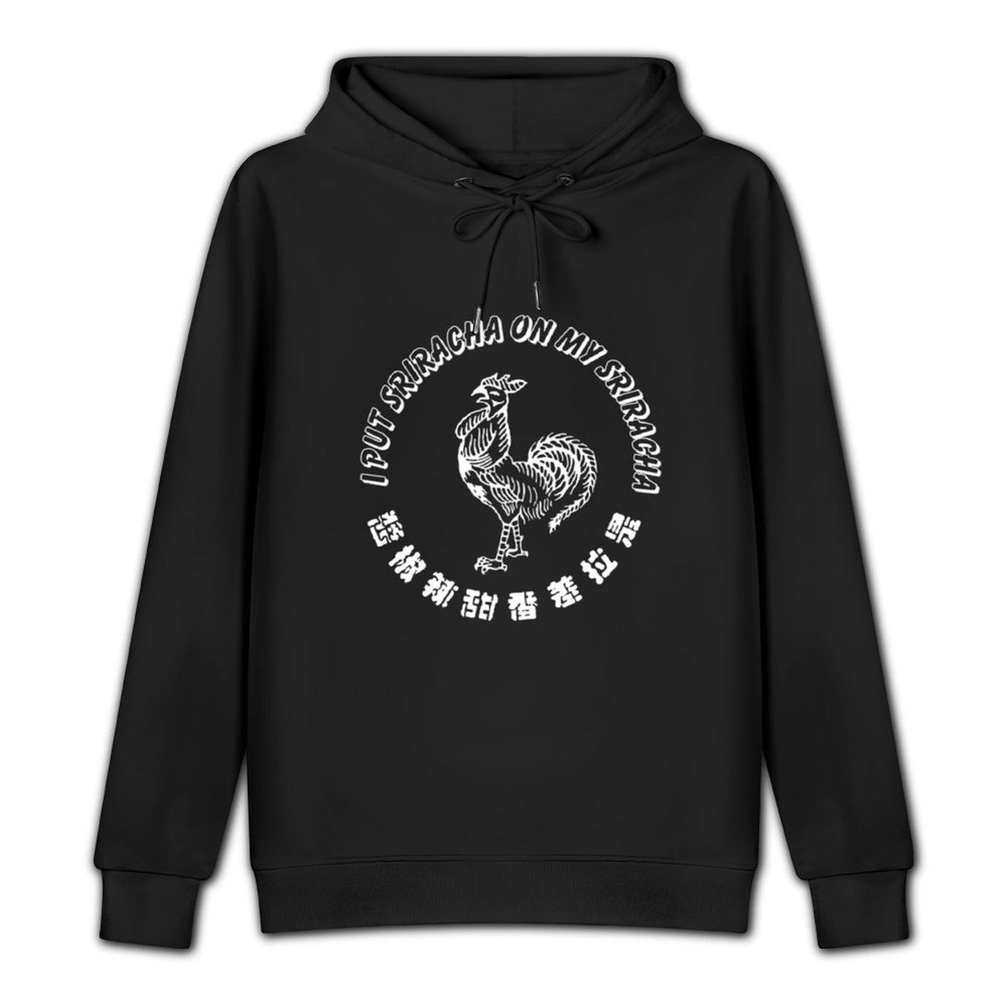 I put sriracha on my sriracha Hoodie men's sweat-shirt set korean clothes anime clothing mens designer clothes new hooded tee