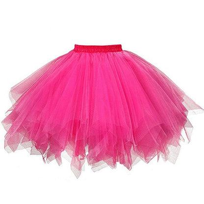 Fashion New Women's Tutu Skirt Rockabilly Petticoat for Carnival Costumes Tutu Underskirt Adul tDance Skirt Ballet Skirt Cosplay