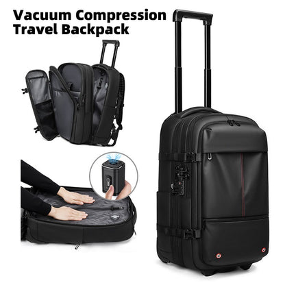 2025 Vacuum Compression Large Capacity Durable Luggage  Suitcase Wheels Women Men Cabin Carry-On Boarding Travel