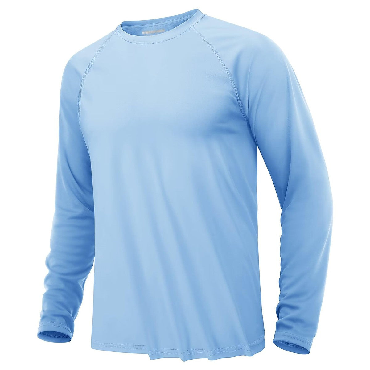TACVASEN UV Shirt Men's O-Neck Long Sleeve UPF 50+ Sun Protection T-Shirt Quick Dry Sports Tee Hiking Fishing Outdoors Pullovers
