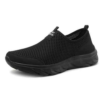 Tênis Casual Masculino Leve 2023 Respirável Slip-on Antiderrapante para Caminhada ao Ar Livre Tamanho 39-47