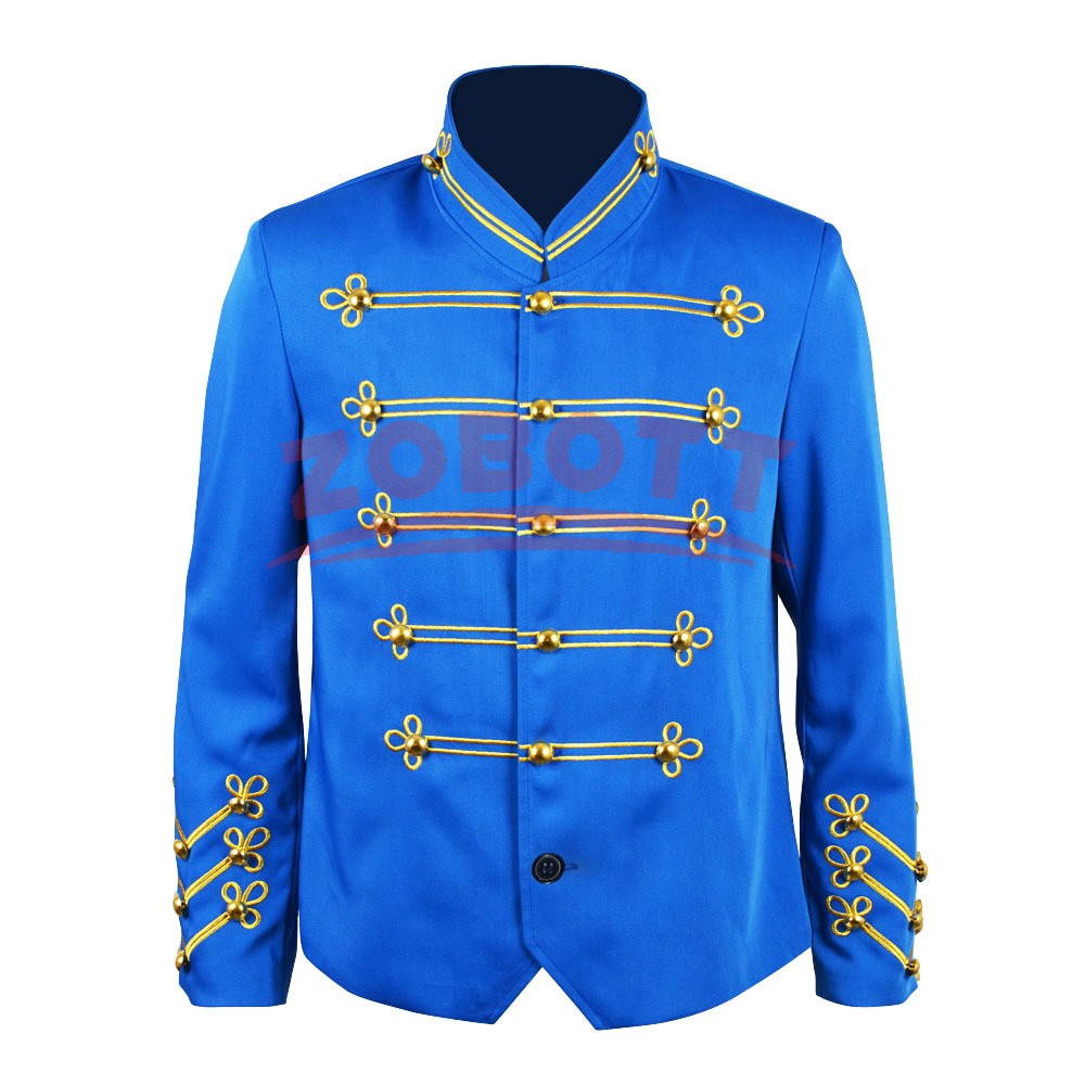 Thriller Era  Michael Jackson Easter Cosplay Performance Costumes Medieval Style Retro Banquet Costumes Trim Uniform In Stock