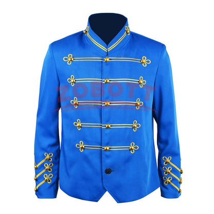 Thriller Era  Michael Jackson Easter Cosplay Performance Costumes Medieval Style Retro Banquet Costumes Trim Uniform In Stock
