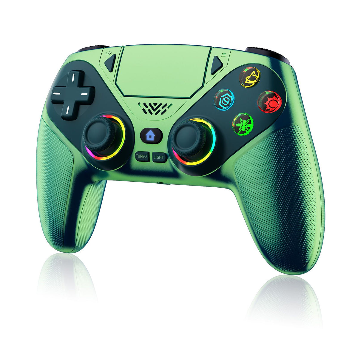 For Playstion 5 Controller PS5 Pro/Slim/PC Wireless Gamepad Hall Effect Trigger RGB Turbo Vibration Button Joystick