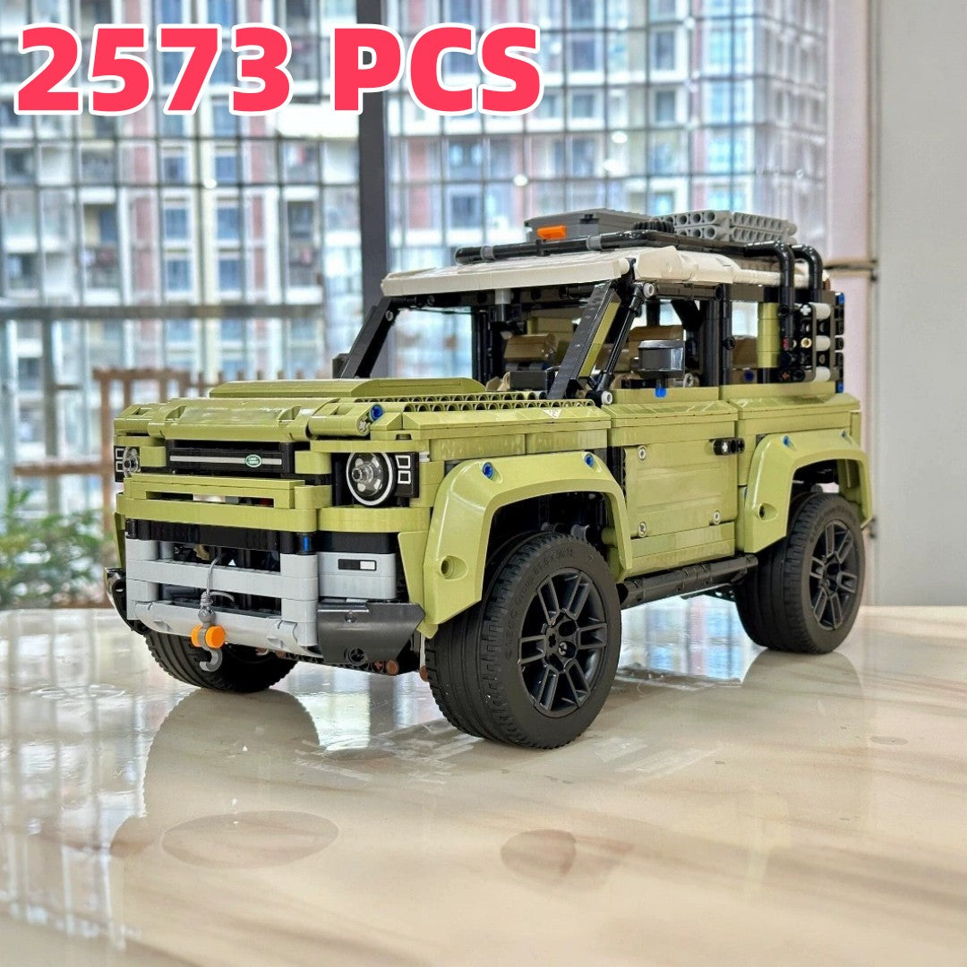 Conjunto de Blocos de Construção de Colecionador Defender Rover Técnico, Modelo de Carro Off Road Clássico 42110, Ideias de Presentes para o Natal