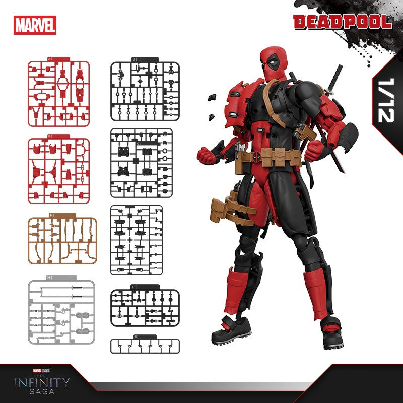 New ZD Toys Deadpool & Wolverine Model 7in 1/10 Action Figures Deadpool Model Marvel Superheroes Collection Ornaments Boys Gifts