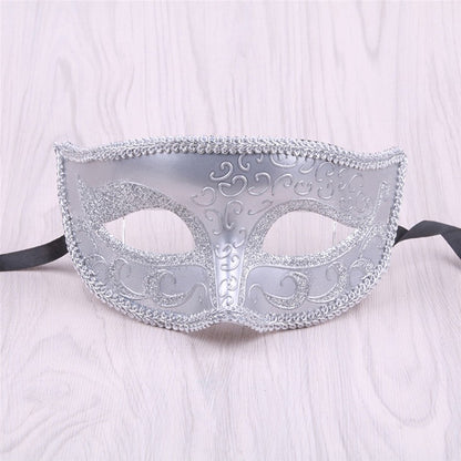 Masquerade Masks for Couple Venetian Woman Lace Men PP Cosplay Costume Carnival Prom Party Personality Headdress Masks