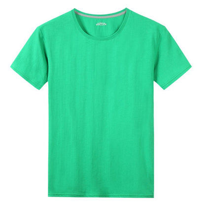 Hot Sale T-Shirts Male Tshirts Men Summer Tee Shirt Women Plain Solid Cotton Blue Short Top Tees Female Lady Girl Boy Brand Tee
