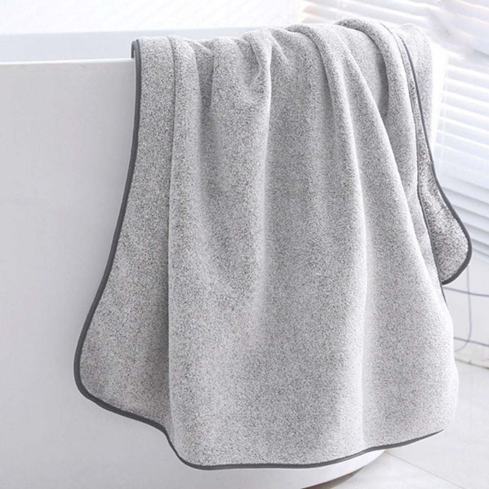 Multipurpose Absorbent Bath Towel Thickened Soft Sports Shower Towel Skin-friendly Japanese Style Beach Towel Gym