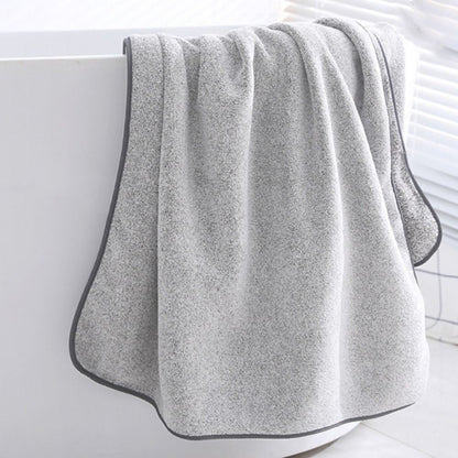 Multipurpose Absorbent Bath Towel Thickened Soft Sports Shower Towel Skin-friendly Japanese Style Beach Towel Gym