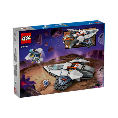 LEGO City 60430 Nave Espacial Interstelar, Quebra-Cabeça Masculino E Feminino, Blocos De Montar, Brinquedo Infantil De Presente