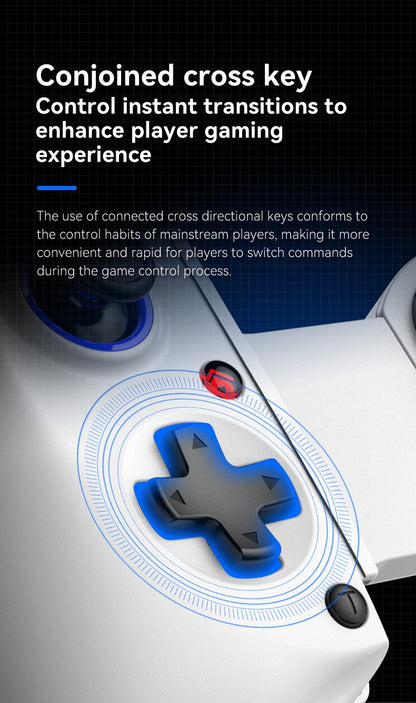 D11 Stretchable Game Controller Hall Trigger Supports Android Phone/Switch/PC/iOS/ Streaming Controller