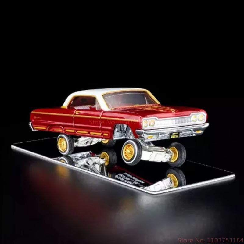 Original Hot Wheels Rlc Elite64 Red Line Club Hottest Metal Cars In The World Benz 300sl Porsche 964 Car Model Collection Toys