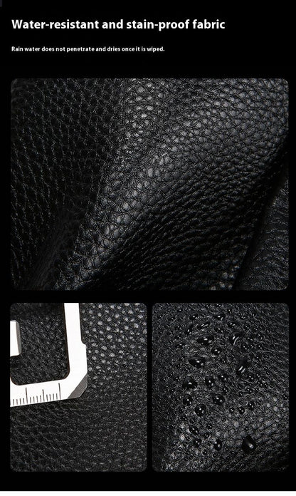 New Style Casual Men's Single Shoulder Bag - Portable Side-Hand Carrying Bag With Wrist Strap - Business-Style Crossbody Bag